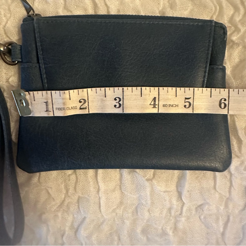 Matt & Nat Navy Vegan Leather Wristlet - Picture 5 of 11
